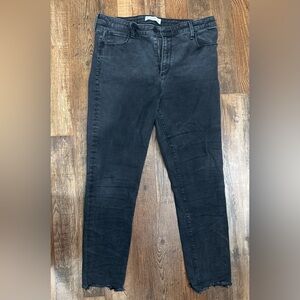 Abercrombie & Fitch Charcoal Ankle Jeans